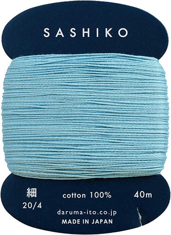 Sashiko Thread - Daruma - Thin Weight - 40m - # 226 Coastal Blue
