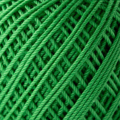 COLORS Lace Weight Thread for Crochet, Knitting & Sashiko - 229 Parrot Green