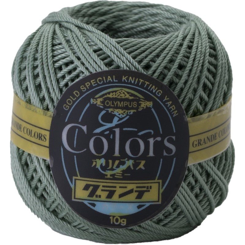 COLORS Lace Weight Thread for Crochet, Knitting & Sashiko - 244 Sage Green