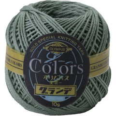 COLORS Lace Weight Thread for Crochet, Knitting & Sashiko - 244 Sage Green
