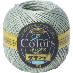 COLORS Lace Weight Thread for Crochet, Knitting & Sashiko - 252 Light Green