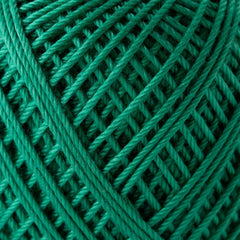 COLORS Lace Weight Thread for Crochet, Knitting & Sashiko - 264 Strong Green