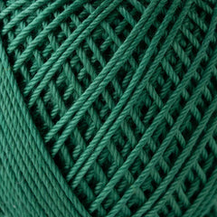 COLORS Lace Weight Thread for Crochet, Knitting & Sashiko - 265 Viridian Green