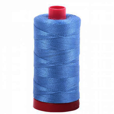 Aurifil 12wt Cotton Thread - 356 yards - 2725 Wedgewood