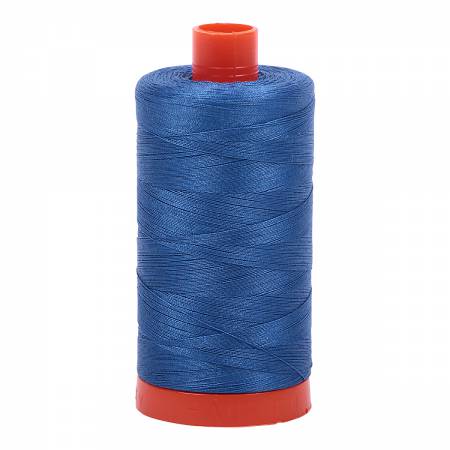 Aurifil 50wt Cotton Thread - 1422 yards - 2730 Delft Blue - ON SALE - SAVE 40%