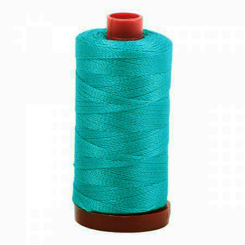 Aurifil 12wt Cotton Thread - 356 yards - 2810 Turquoise