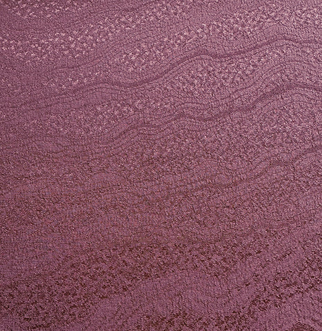 0997- Japanese Silk - Wavey Ripples - Dark Rosey Mauve