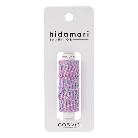 Sashiko Thread - Hidamari - 302 - Variegated - COTTON CANDY