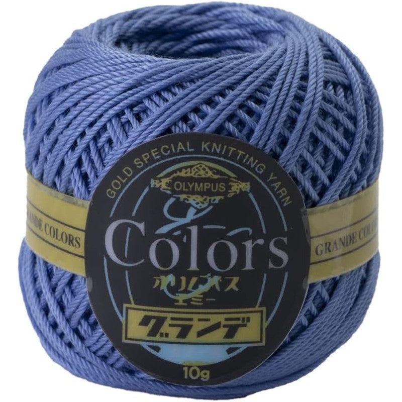 COLORS Lace Weight Thread for Crochet, Knitting & Sashiko - 354 Periwinkle Blue