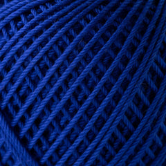 COLORS Lace Weight Thread for Crochet, Knitting & Sashiko - 368 Cobalt Blue