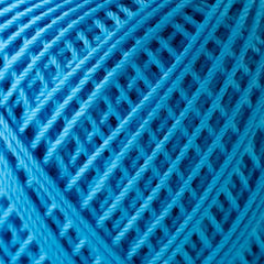 COLORS Lace Weight Thread for Crochet, Knitting & Sashiko - 371 Cerulean Blue