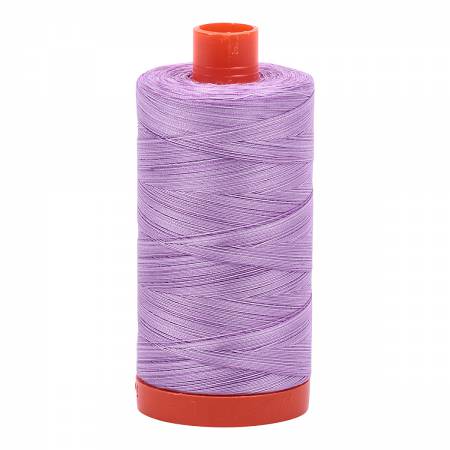 Aurifil 50wt Cotton Thread - 1422 yards - 3840 Variegated Lilac - ON SALE - SAVE 40%