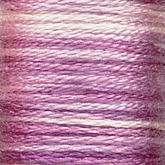 Soie et Silk Embroidery Floss - Variegated # 506 - Lavender & Purple