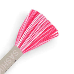 NEW - Sashiko Thread - Olympus 20m - Variegated # 58 - Pinks-Cream