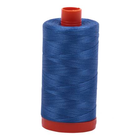 Aurifil 50wt Cotton Thread - 1422 yards - 6738 Peacock Blue - ON SALE - SAVE 40%