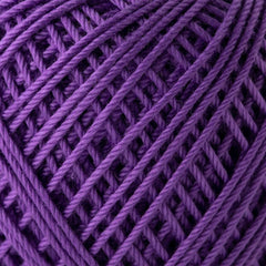 COLORS Lace Weight Thread for Crochet, Knitting & Sashiko - 675 Iris Purple