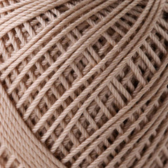 COLORS Lace Weight Thread for Crochet, Knitting & Sashiko - 731 Light Taupe