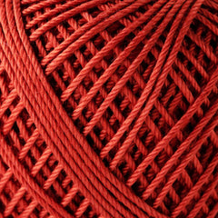 COLORS Lace Weight Thread for Crochet, Knitting & Sashiko - 735 Brick