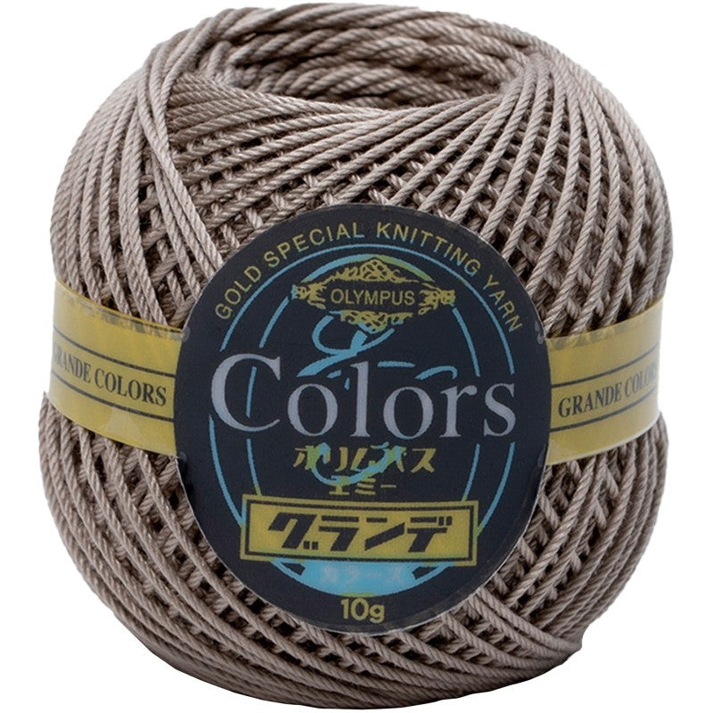 COLORS Lace Weight Thread for Crochet, Knitting & Sashiko - 814 Putty
