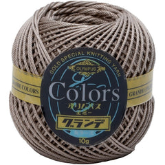 COLORS Lace Weight Thread for Crochet, Knitting & Sashiko - 814 Putty