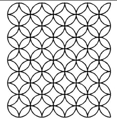 Sashiko Stencil - 855 - 2" SEVEN TREASURES - ON SALE - 40% OFF