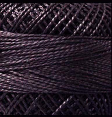 Presencia Perle Cotton - Size 8 - 8756 DARK PURPLE MAUVE