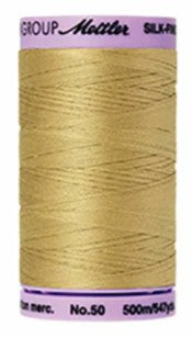 Mettler Cotton Sewing Thread - 50wt - 547 yd/ 500M - 0857 Wheat