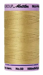 Mettler Cotton Sewing Thread - 50wt - 547 yd/ 500M - 0857 Wheat