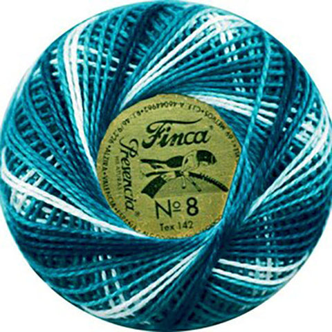 Presencia Perle Cotton - Size 8 - 9770 PEACOCK