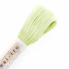 Sashiko Thread - Olympus 40m - Awai-iro - Pastel - #A12 - Lime Yellow