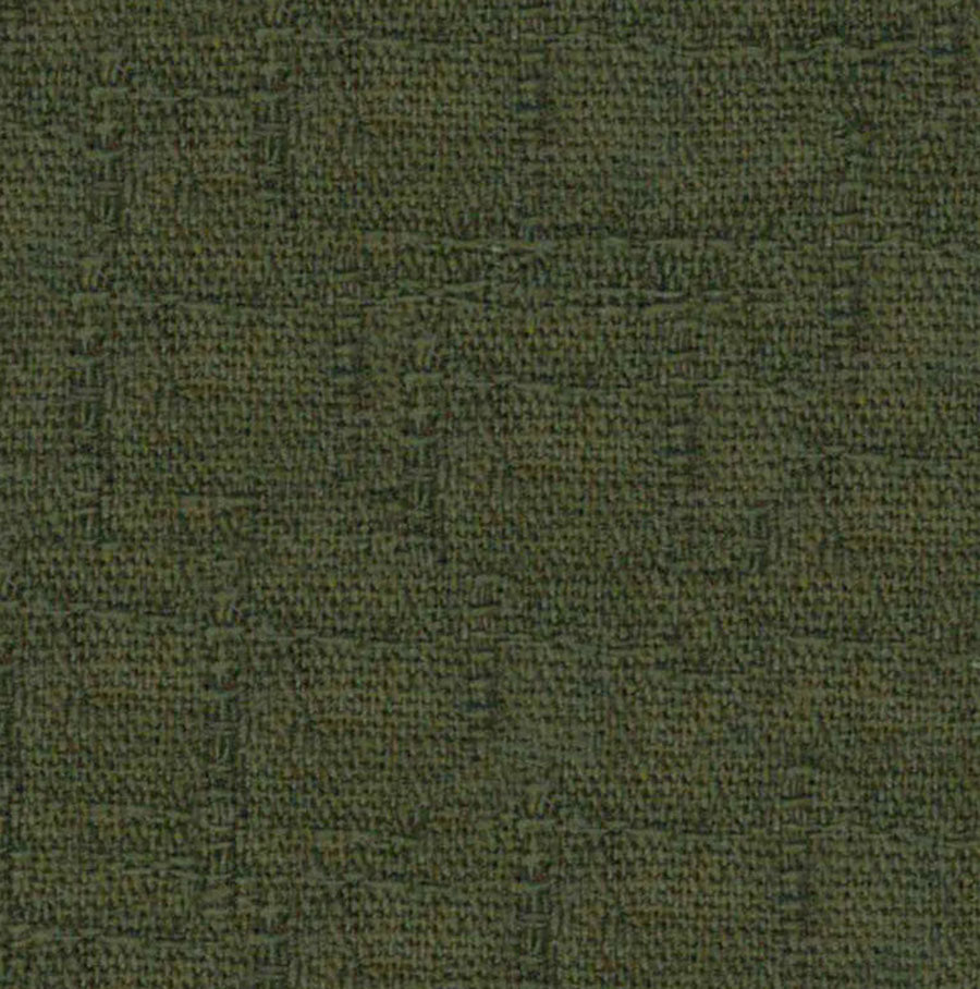 Japanese - Cosmo Crinkle - Solid Color - Momiji Tsumugi Dobby Weave - AD5193-256 - Dark Olive