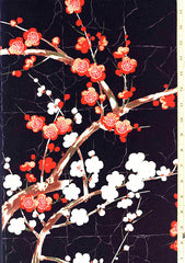Asian - Alexander Henry - Cherry Blossom Branches - Black - By the Yard