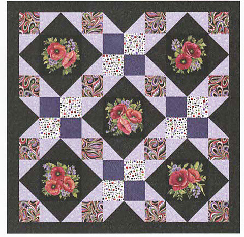 Pattern - Grizzly Dragon Afternoon Pattern Delight Shibori - Gulch | Quilt