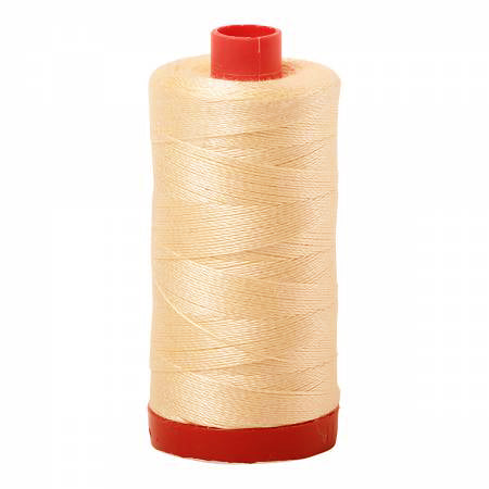 Aurifil 12wt Cotton Thread - 356 yards - 2123 Butter