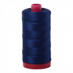 Aurifil 12wt Cotton Thread - 356 yards - 2784 Dark Navy