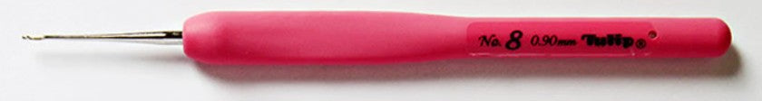 Notions - Tulip BEADING & LACE Crochet Hook - Sucre No. 8 (0.9mm) - Rose