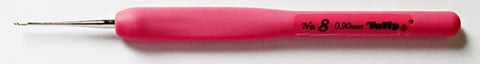 Notions - Tulip BEADING & LACE Crochet Hook - Sucre No. 8 (0.9mm) - Rose