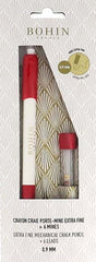 Notions - Bohin Fine Mechanical Marking Pencil with White Refill # 91473