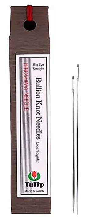 Notions - Tulip Bullion Knot Needles - Big Eye - LONG/ REGULAR