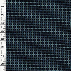 *Japanese -  Small Two-Color Basketweave - Navy/ Indigo - Last 2 yards