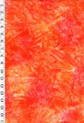 *Batik - Bali Blender - Orange Marmalade - Last 1 1/4 yards