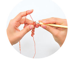 Notions - Tulip Beading Crochet Hook - Sucre No. 4 (1.25mm) - Yellow