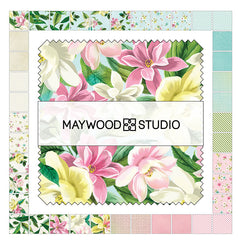 *Tropical - Maywood Studios - Lanai Tropical Floral 5" Charm Squares