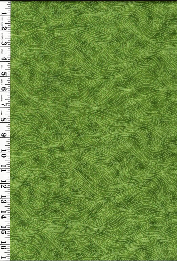 *Blender - In the Beginning - Color Movement Waves - 1MV-10 - Green
