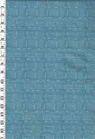 Japanese - Yoko Saito Centenary Collection - Window Pane - Marine Blue - 101901 - Last 1 5/8 yards - $5.00 yard