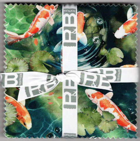 *Asian - KOI POND - Charm Squares - 42 - 5