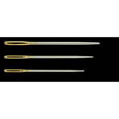 Notions - Clover Gold Eye Tapestry Needles - # 238 - Sizes 18, 20 & 22 Assorted