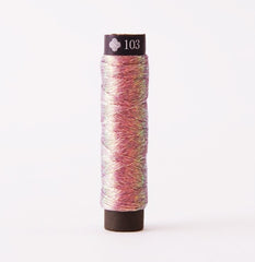 Lecien Nishikiito Metallic Embroidery Floss:  103 - Opali - Fig
