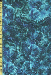 Tropical - Northcott VITAMIN SEA - Rockery Texture - DP25423-48 - Indigo