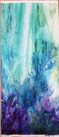 *Fabric Art - Northcott CORAL REEF - Coral Reef OMBRE - DP28876-66 - By the Half Yard